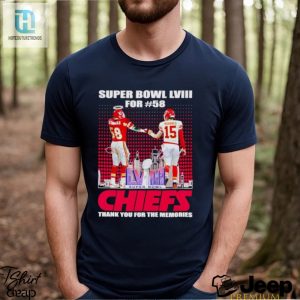 Super Bowl Lviii For 58 Chiefs Thank You For The Memories Shirt hotcouturetrends 1 2