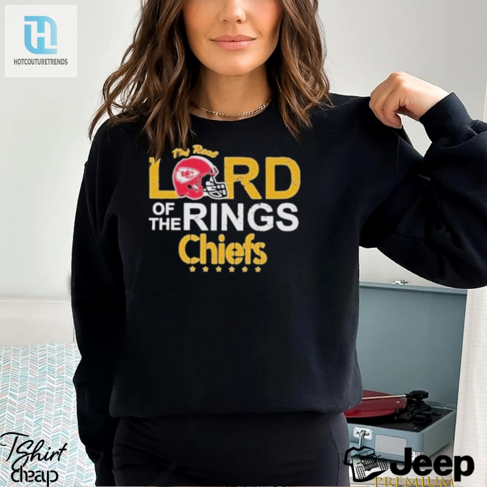 Official The Real Lord Of The Rings Kansas City Chiefs 2024 Champs T Shirt 