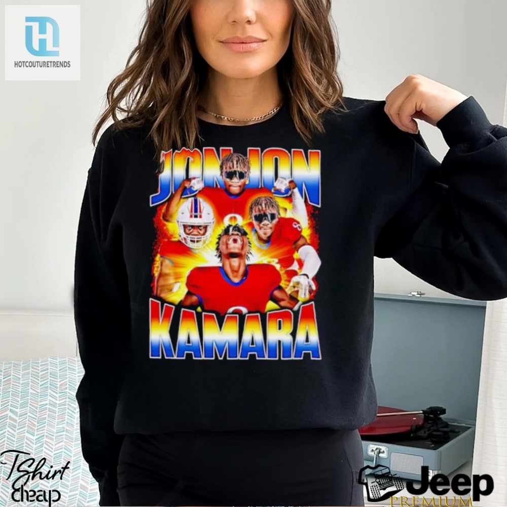 Jon Jon Kamara Kansas Jayhawks Vintage Shirt 