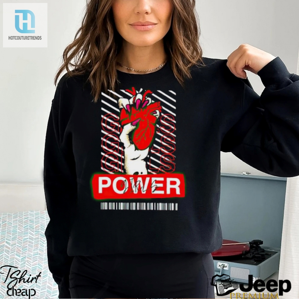 Girls Power Heart Shirt 