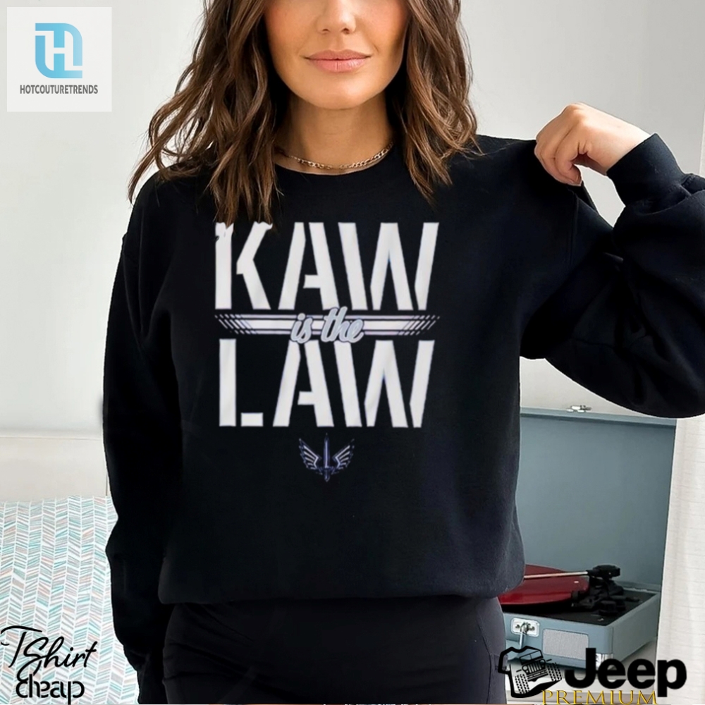 St Louis Battlehawks Kaw Is The Law Shirt 