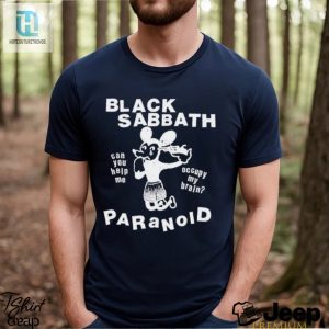 Mickey Mouse Black Sabbath Paranoid Shirt hotcouturetrends 1 2