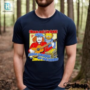 Trending Simon And Garfield Hello Lasagna My Old Friend Shirt hotcouturetrends 1 2