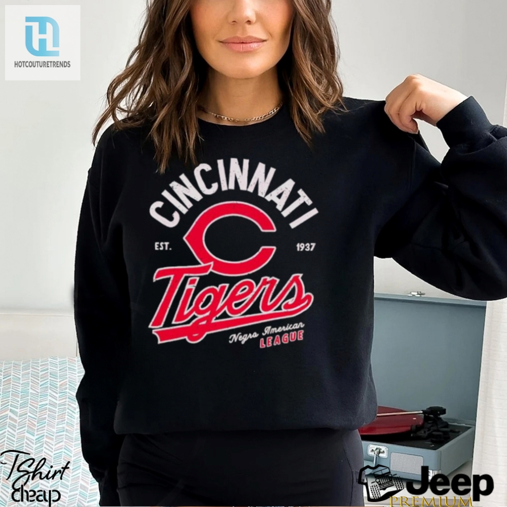 Cincinnati Tigers Est 1937 Negro Leagues Shirt 