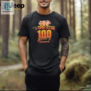 The Three Stooges 100 Years Anniversary Shirt hotcouturetrends 1 2