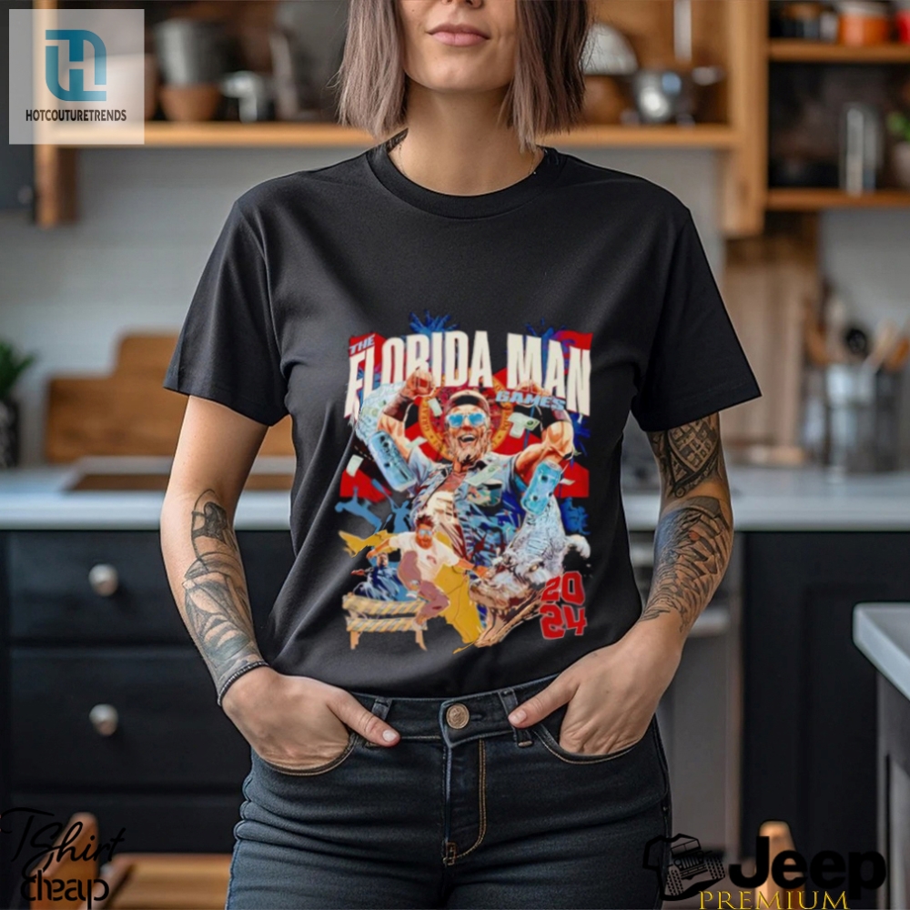 The Florida Man Games Game Time 2024 Shirt 