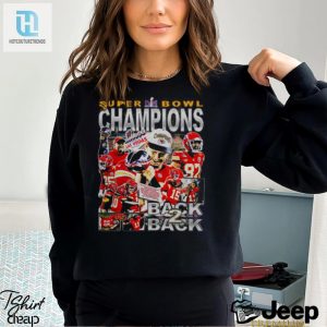 Super Bowl Lviii Kansas City Chiefs Back To Back 2024 Shirt hotcouturetrends 1 3