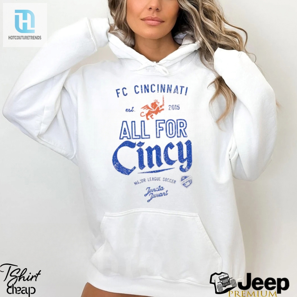 Fc Cincinnati All For Cincy Retro Shirt 