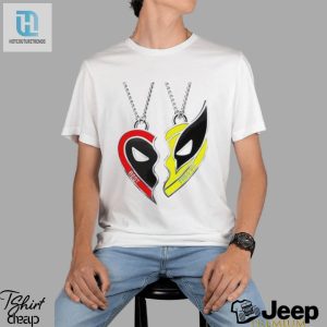 Deadpool And Wolverine Best Friend Chains Shirt hotcouturetrends 1 2