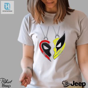 Deadpool And Wolverine Best Friend Chains Shirt hotcouturetrends 1 3