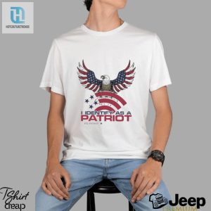 Bald Eagle I Identify As A Patriot Shirt hotcouturetrends 1 2