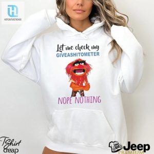 Animal Muppet Let Me Check My Giveashitometer Nope Nothing Shirt. hotcouturetrends 1 1