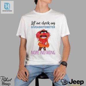Animal Muppet Let Me Check My Giveashitometer Nope Nothing Shirt. hotcouturetrends 1 2
