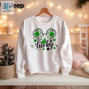 Lucky Mickey Head Disney Castle Shirt hotcouturetrends 1 2