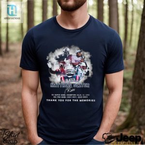 Matthew Slater New England Patriots Thank You For The Memories Shirt hotcouturetrends 1 3