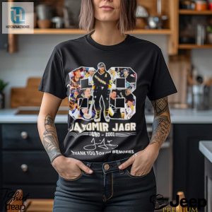 68 Jaromir Jagr 1990 2001 Thank You For The Memories Shirt hotcouturetrends 1 3