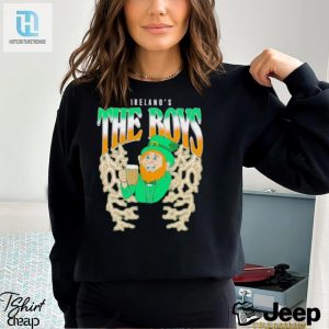 Leprechaun Drinking Irelands The Boys Shirt hotcouturetrends 1 3