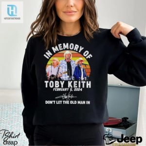 In Memory Of Toby Keith Dont Let The Old Man In Vintage Shirt hotcouturetrends 1 3