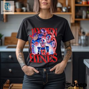 Jayden Hines Kansas Jayhaws Vintage Shirt hotcouturetrends 1 2