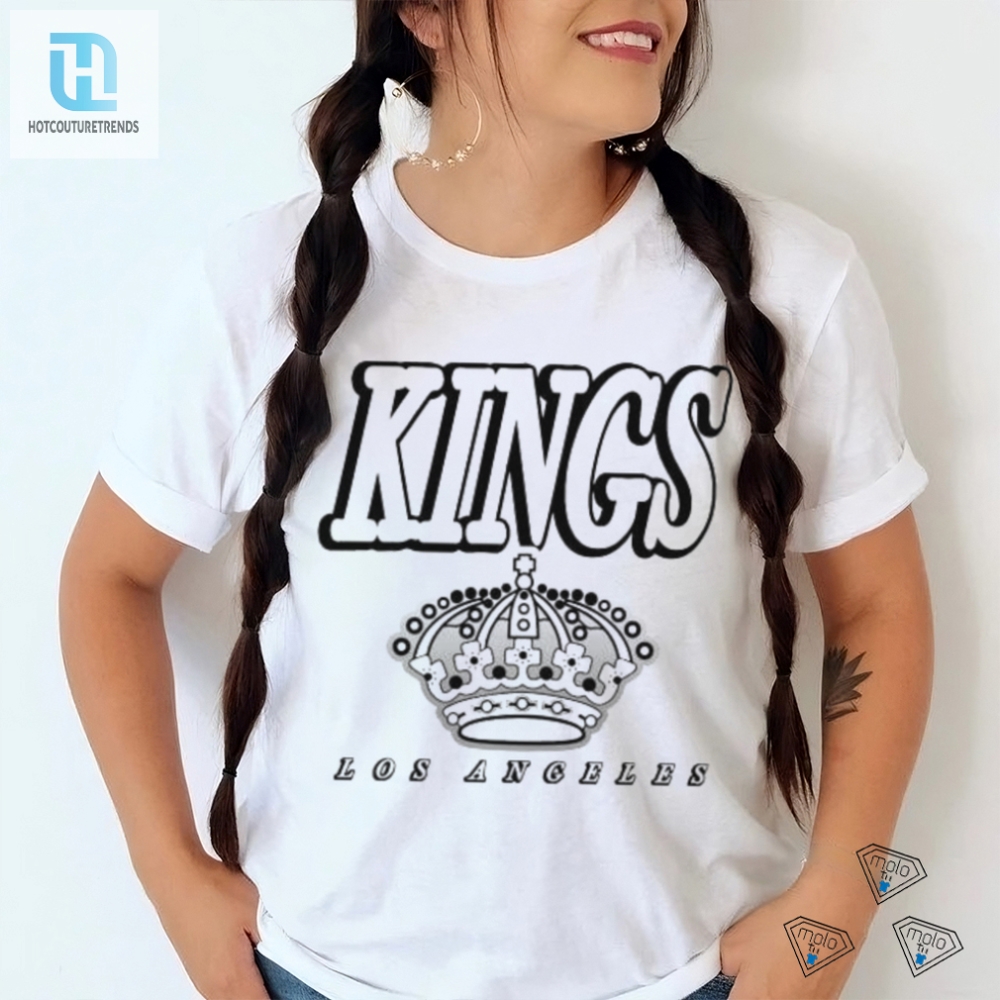 Kings Los Angeles Crown Hockey Nhl Shirt 