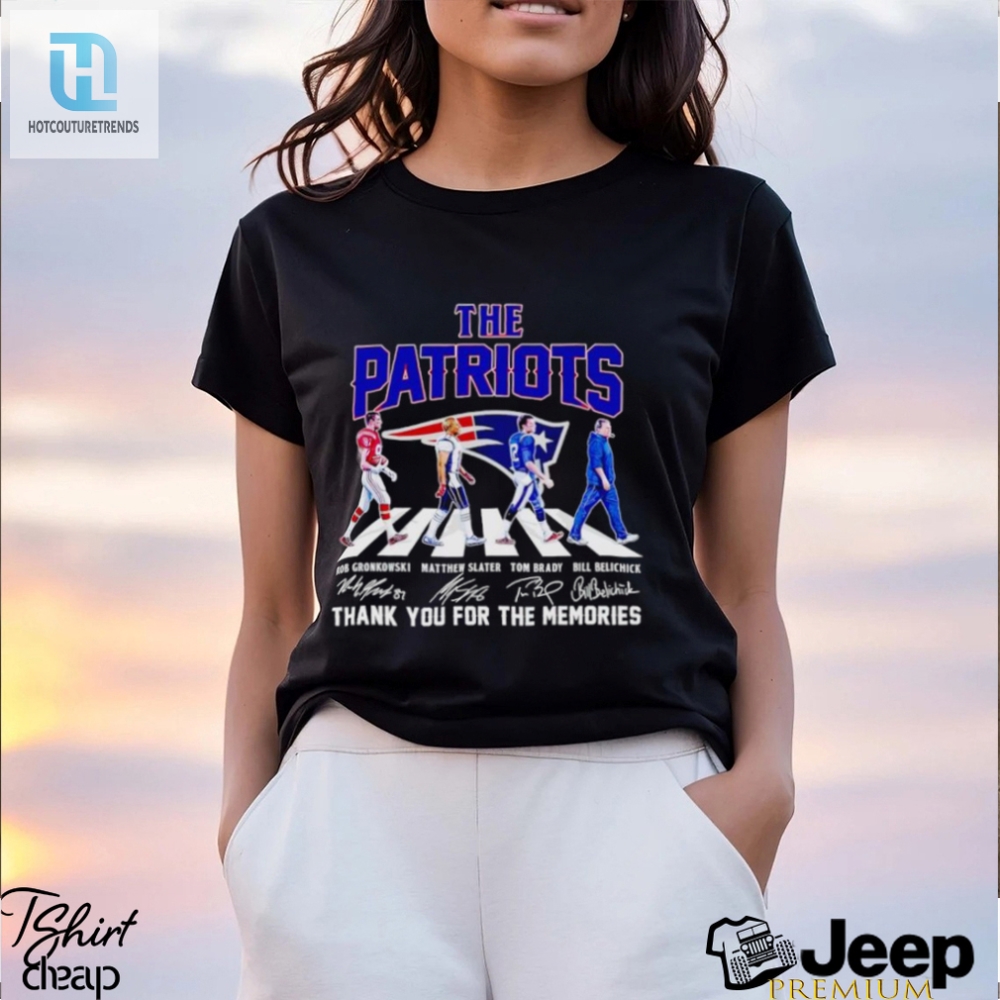 The Patriots Abbey Road Thank You For The Memories Shirt 