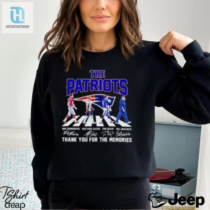 The Patriots Abbey Road Thank You For The Memories Shirt hotcouturetrends 1 3