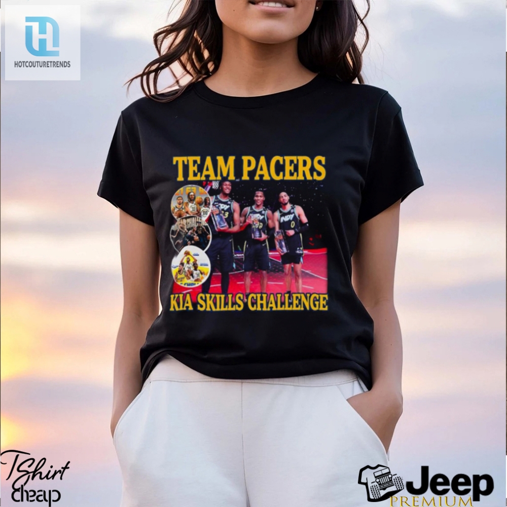 Team Pacers Kia Skills Challenge Bootleg Vintage Shirt 