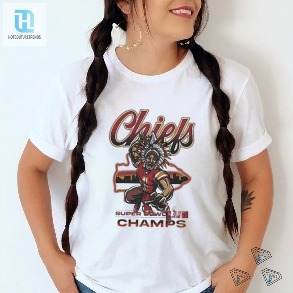 Official Native America Kansas City Chiefs Super Bowl Lviii Champions T Shirt 