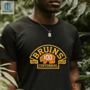 Centennial Boston Bruins Hockey Team 100Th Season Hockey 1924 2024 Shirt hotcouturetrends 1 3