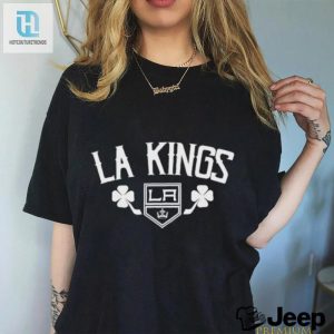 Crown Los Angeles Kings St Patricks Day Shirt hotcouturetrends 1 2