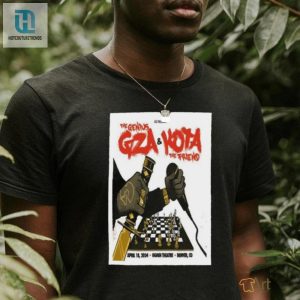 18 April 2024 Gza Genius And Kota The Friend Denver Co Poster Shirt hotcouturetrends 1 3