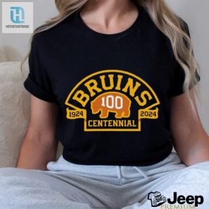 Centennial Boston Bruins Hockey Team 100Th Season Hockey 1924 2024 Shirt hotcouturetrends 1 5