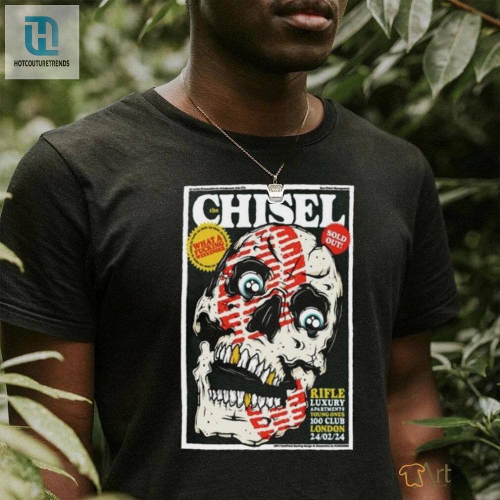 Original The Chisel London 100 Club Feb 24 2024 T Shirt 