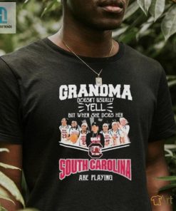Grandma Doesnt Usually Yell But When She Does Her South Carolina Gamecocks Basketball Are Playing Shirt hotcouturetrends 1 1