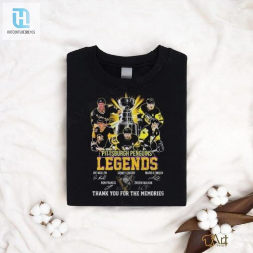 Pittsburgh Penguins Legends 2024 Thank You For The Memories Signatures Shirt hotcouturetrends 1