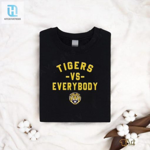 Lsu Tigers Basketball Tigers Vs Everybody Shirt hotcouturetrends 1