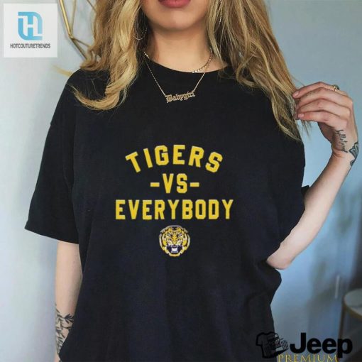 Lsu Tigers Basketball Tigers Vs Everybody Shirt hotcouturetrends 1 2