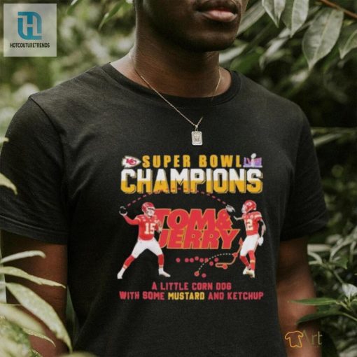 Super Bowl Champions Travis Kelce And Patrick Mahomes Tom And Jerry Shirt hotcouturetrends 1 1