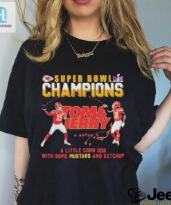 Super Bowl Champions Travis Kelce And Patrick Mahomes Tom And Jerry Shirt hotcouturetrends 1 2