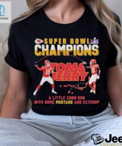 Super Bowl Champions Travis Kelce And Patrick Mahomes Tom And Jerry Shirt hotcouturetrends 1 3
