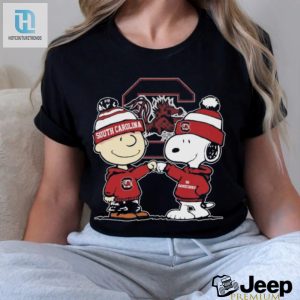 Official Snoopy And Charlie Brown South Carolina Gamecocks Go Gamecocks Shirt hotcouturetrends 1 3