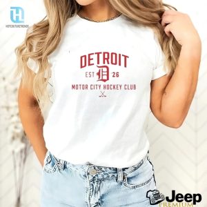 Detroit Motor City Hockey Club Est26 Shirt hotcouturetrends 1 3