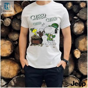 Official Snoopy And Woodstock Cheer Cheer Beer St Patricks Day 2024 Shirt hotcouturetrends 1 2