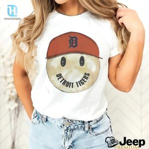 Official Detroit Tigers Smiley T Shirt hotcouturetrends 1 3