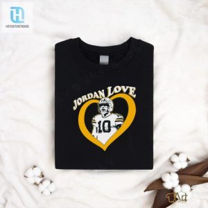 Jordan Love 10 Green Bay Packers Heart Shirt hotcouturetrends 1 3