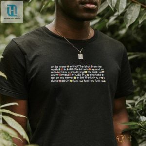 Ur The Worst What Bitch On The Earth Shirts hotcouturetrends 1 2