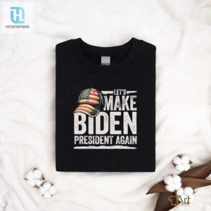 Official Make Biden President Again Patriotic American Flag Cap Shirt hotcouturetrends 1 3