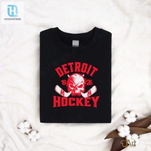 Detroit Hockey Skull Nhl Team Classic Shirt hotcouturetrends 1 3