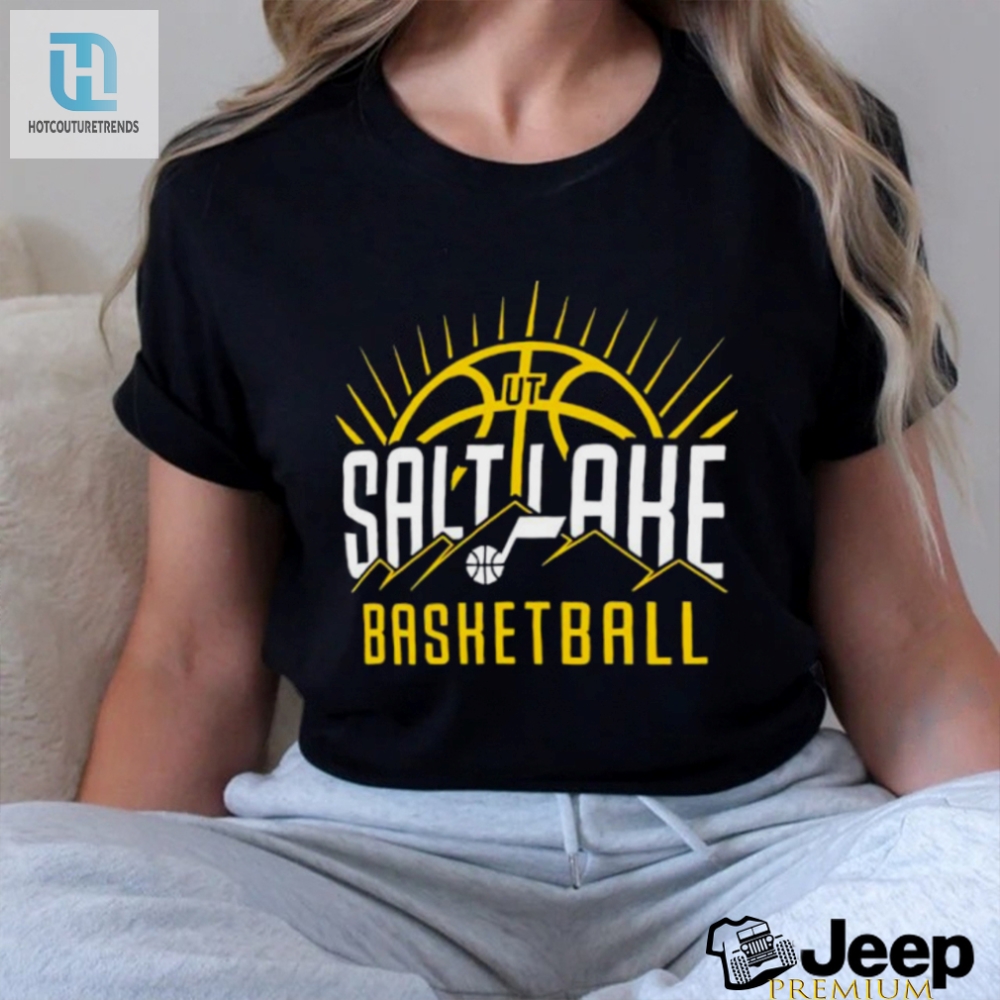 Utah Jazz Salt Lake Basketball Shirt 