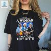 Official Never Underestimate A Woman Who Listen To Country Music And Loves Toby Keith 1961 2024 Signature Shirt hotcouturetrends 1